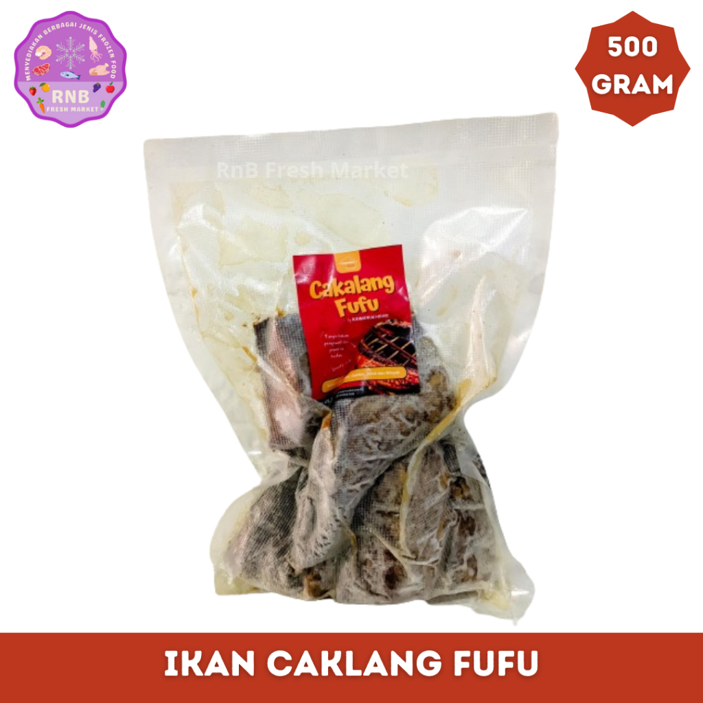 

Ikan Cakala Fufu Netto 500 Gram