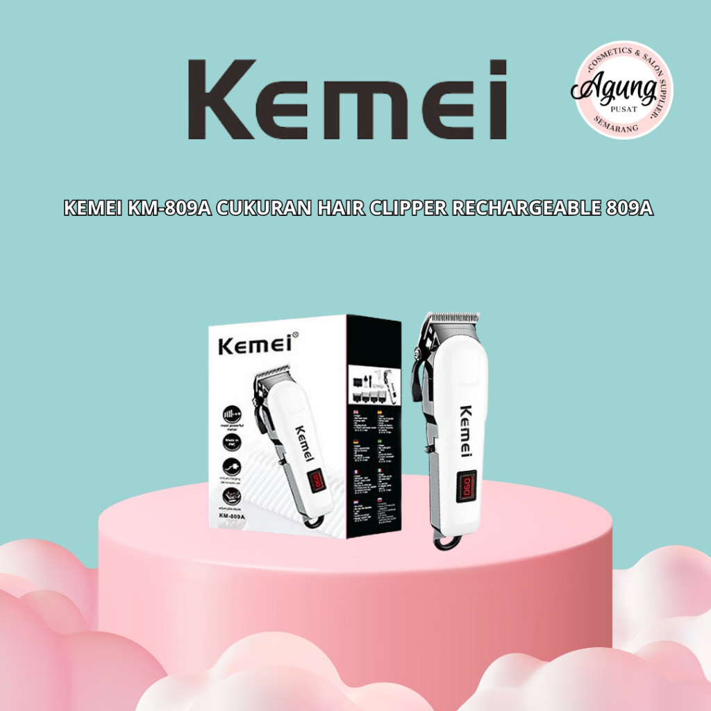 Kemei KM-809A Alat Cukur Elektrik