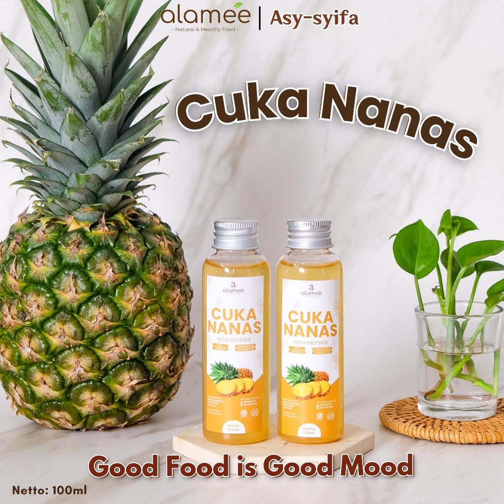 

Cuka Nanas Organik Pineapple Cuka Nanas Original Pineapple Cider Vinegar With Mother Buah Nanas