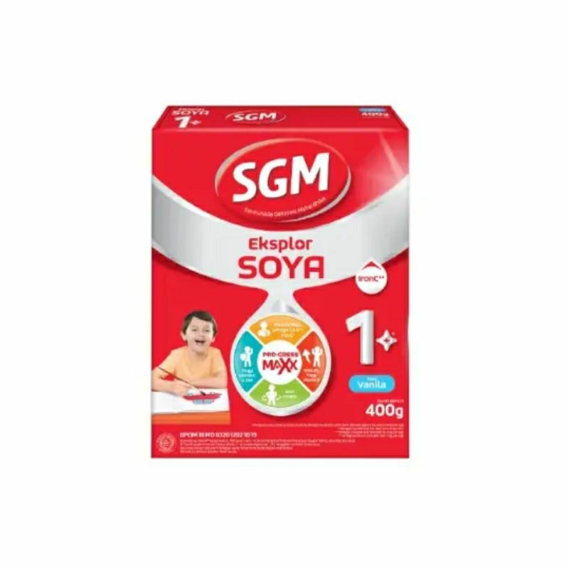 SGM SOYA 1+ VANILA/ MADU 400 GRAM