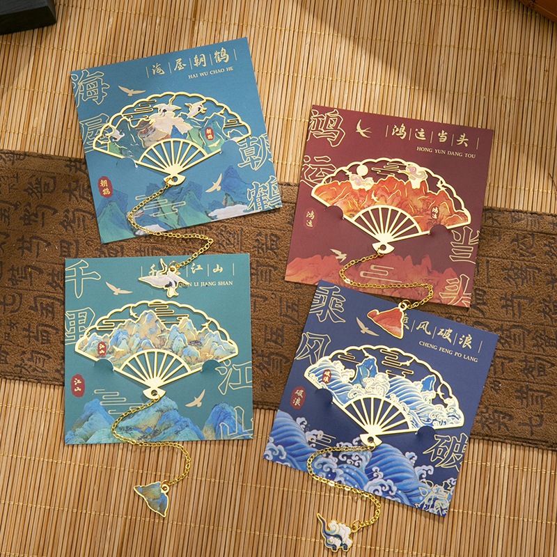 

Penanda Buku Metal Bookmark Gife Pembatas Buku Hadiah