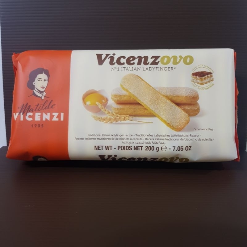 

Vicenzovo Lady Finger 200gr Biscuit untuk Tiramisu