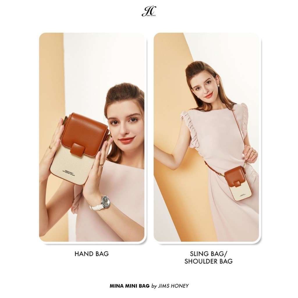 JIMS HONEY MINA MINI BAG Tas Selempang Wanita Slingbag Cewek Jimshoney Trendy Elegan