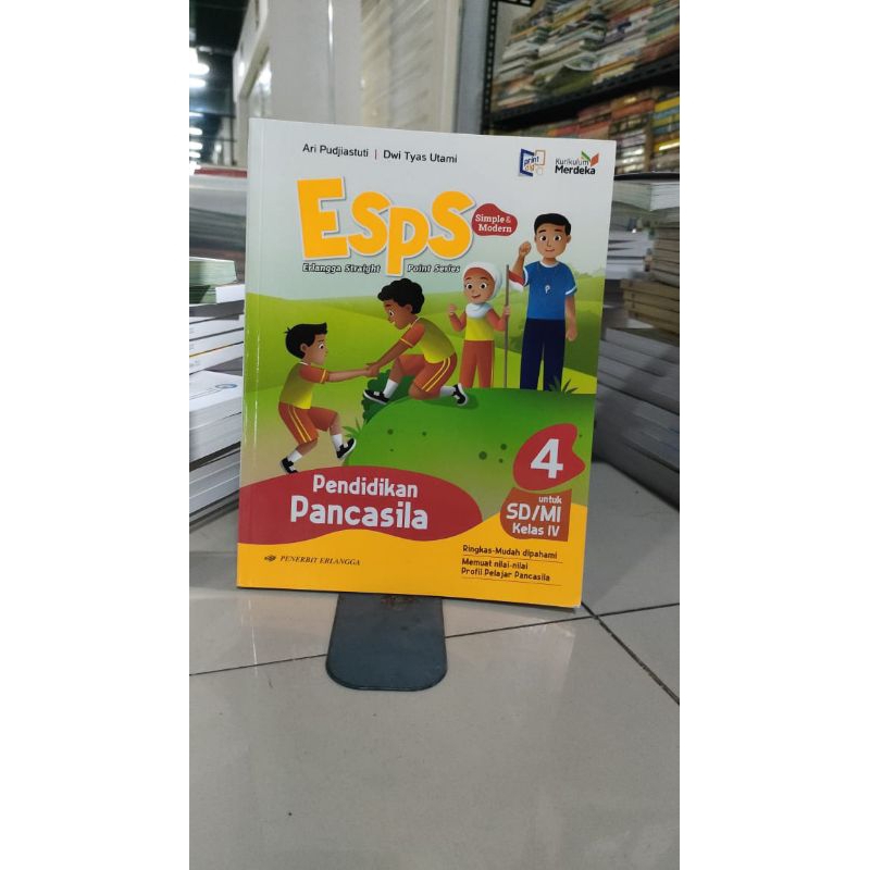 Erlangga Kurmer ESPS Pancasila Revisi Kelas 4
