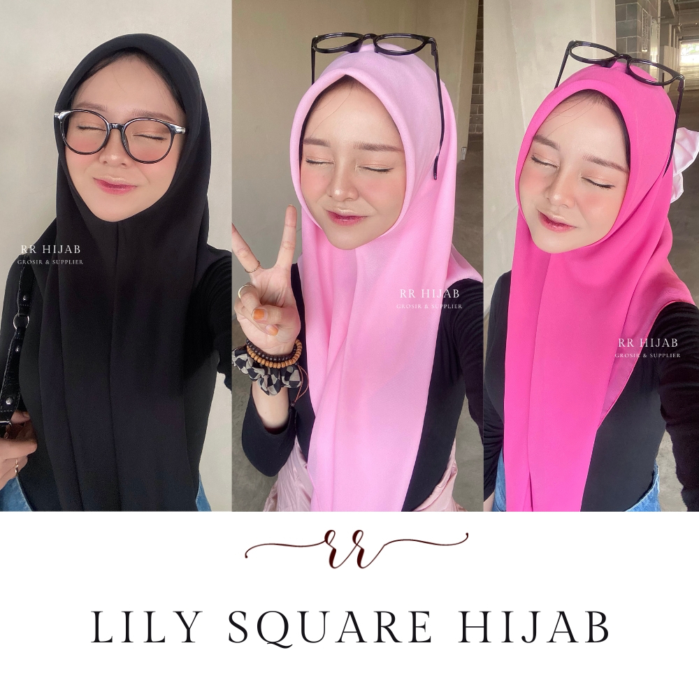 RR Hijab | LILY SQUARE HIJAB