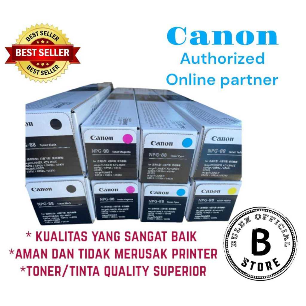 Toner canon NPG 88 original IRC3926 IRC3930 IRC3935 IRC3326 IRC3322