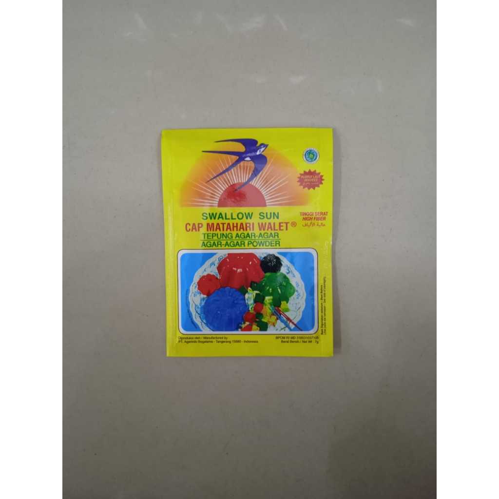 

AGAR SWALLOW SUN PUTIH per 1 sachet