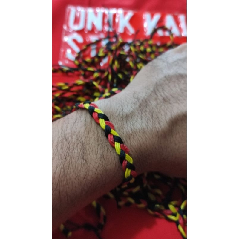 GELANG ANYAMAN DAYAK / gelang  3 warna