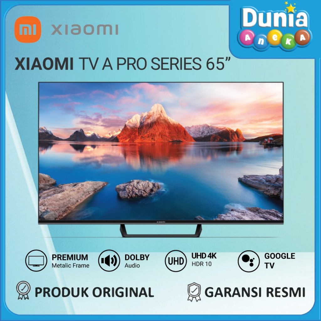 XIAOMI SMART TV A PRO SERIES 65" INCH - GARANSI RESMI XIAOMI