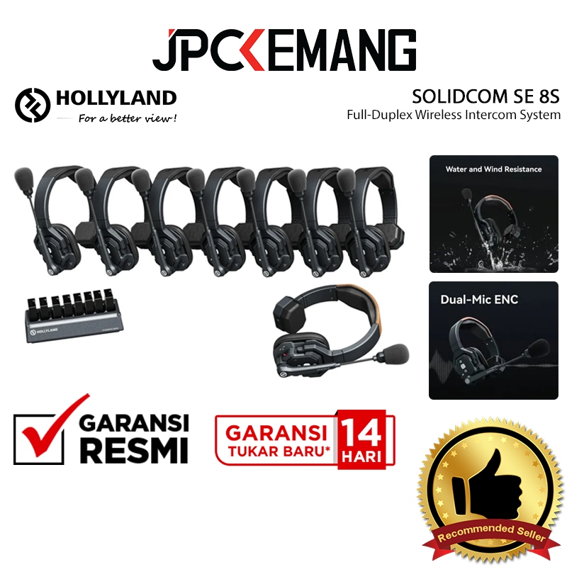 Hollyland Solidcom SE 4S 6S 8S / Solidcom SE Global Version SE 2S 4S 5S Full Duplex Wireless Interco