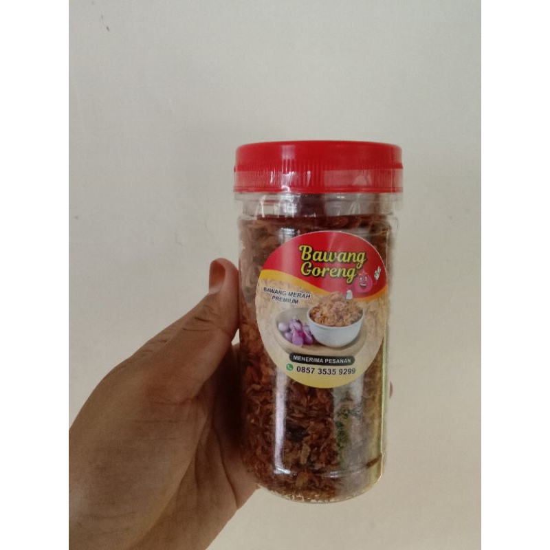 bawang merah goreng murni premium kemasan 1 ons