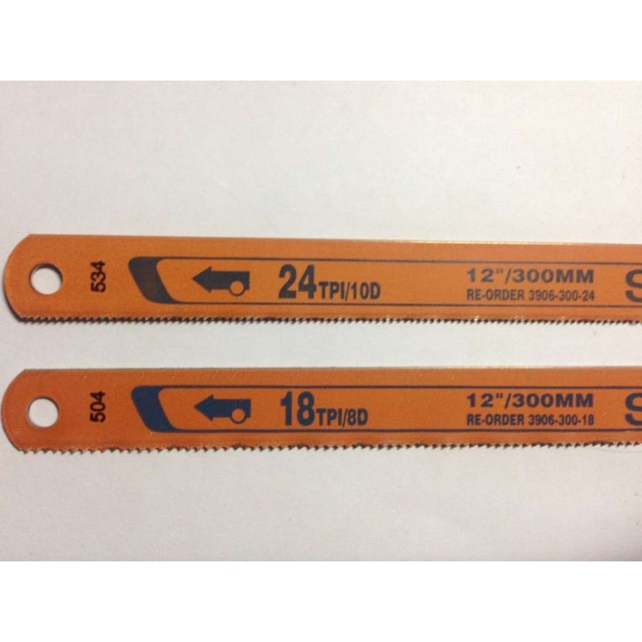 Mata gergaji sandflex bahco Original, Gergaji Mesin, Hecksaw Blade 12 inch