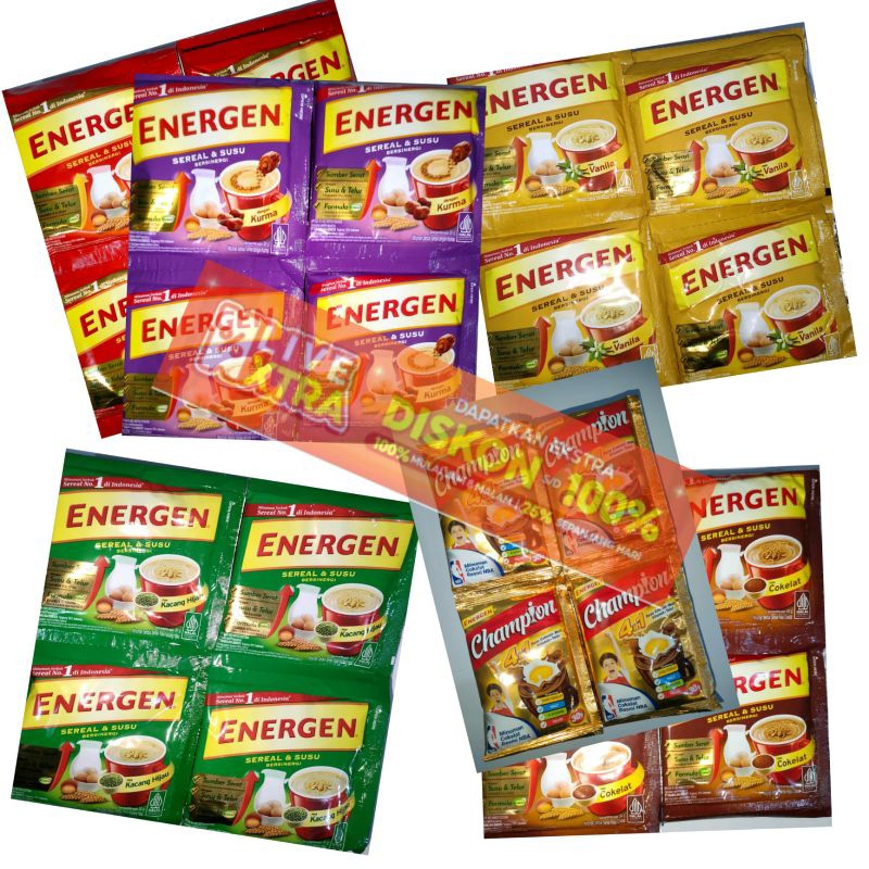 

Energen sereal renceng isi 10pcs