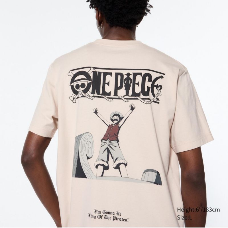 UT One Piece 25th lengan pendek Uniqlo |Pirates