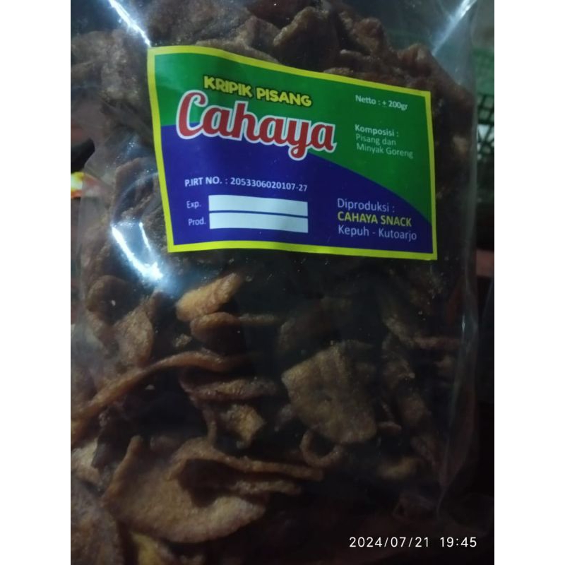 

keripik pisang manis