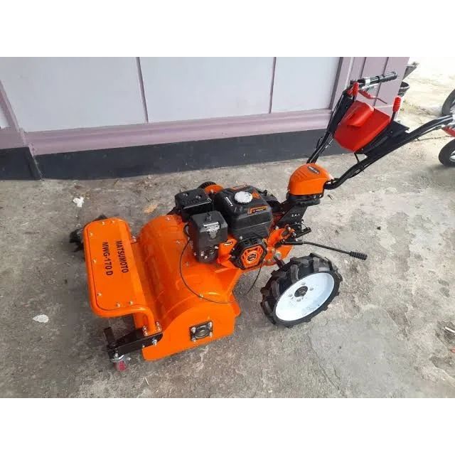MATSUMOTO Mesin Traktor Penghancur Semak Belukar Diesel MWG170D Potong Rumput Lawn Mower MWG-170 D C