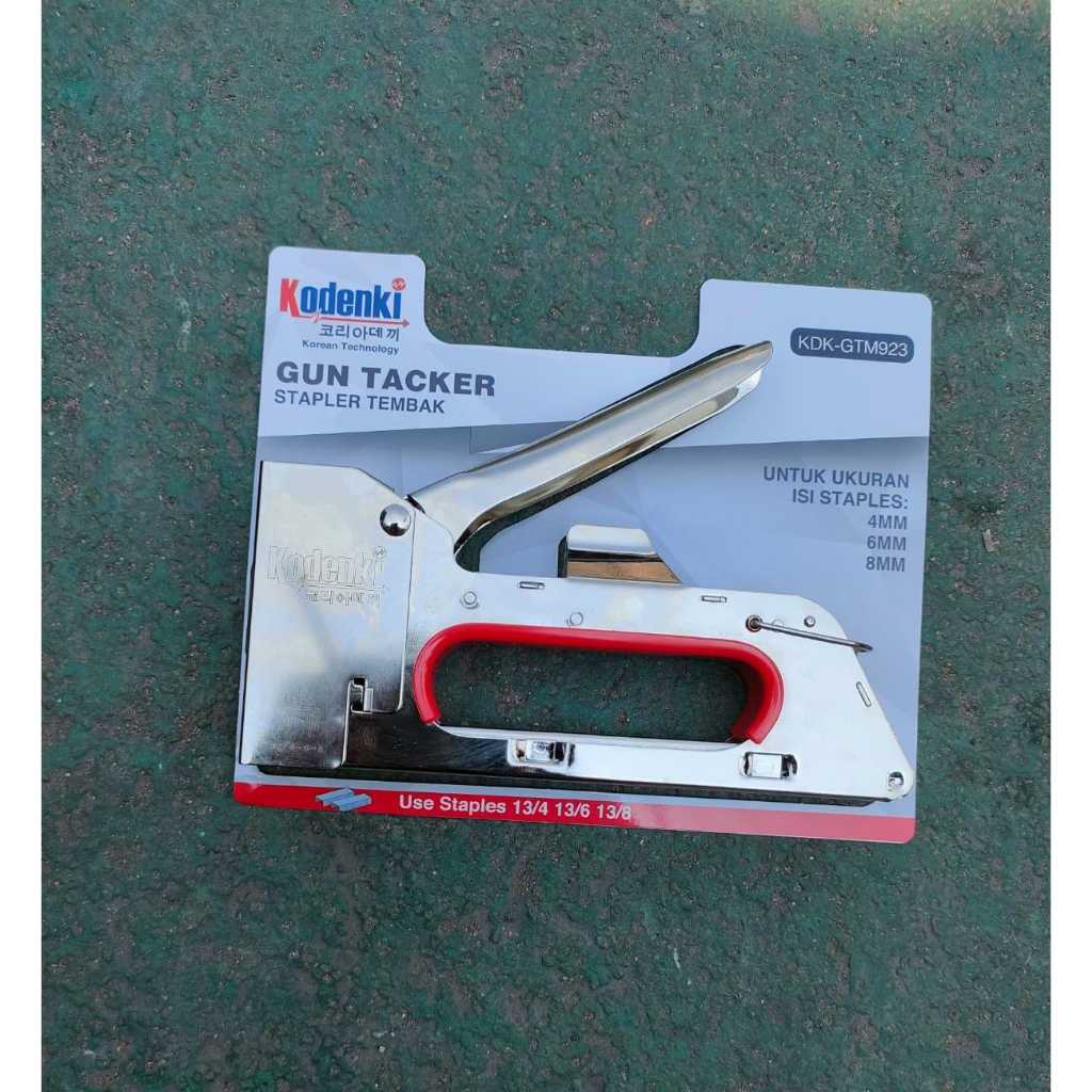 

Staples Tembak Manual Gun Tacker R-32 Stapler Tembak Jok Motor Hekter