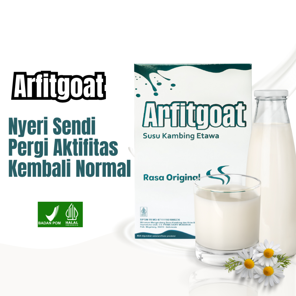 

Susu Kambing Etawa Bubuk Arfitgoat 100% Original Murni 200 gram