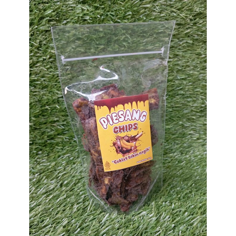 

piesang chips keripik pisang coklat lumer