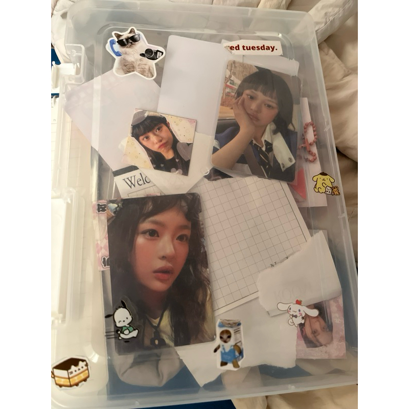 Newjeans Pc Photocard Hanni pout bondol Official