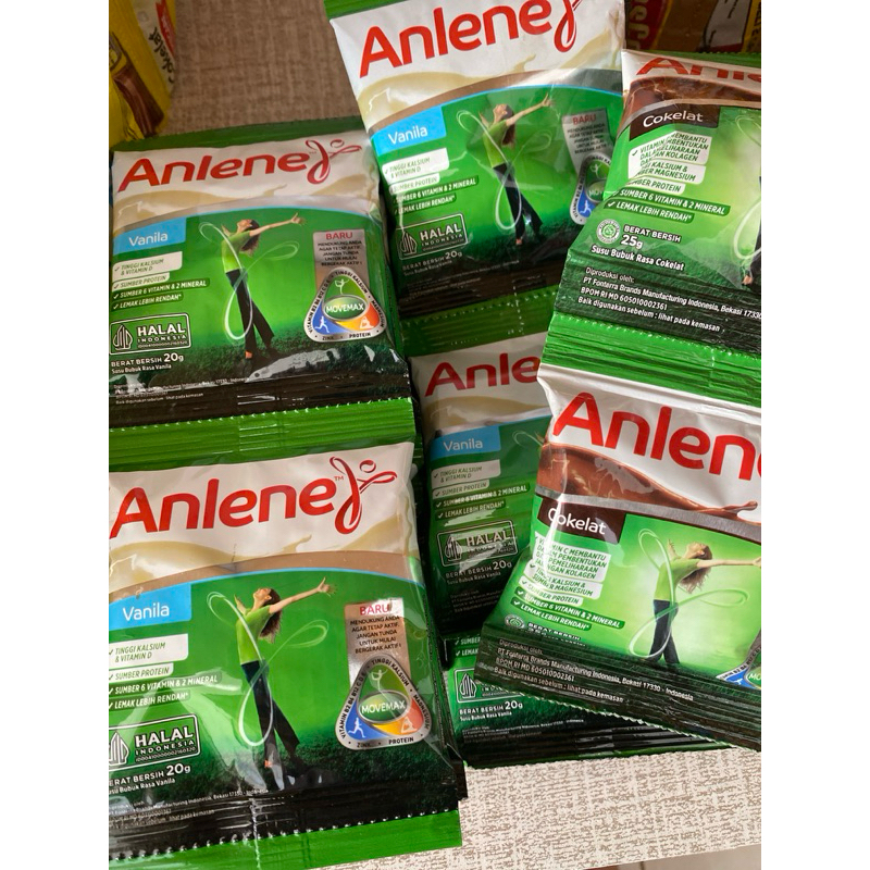 

Anlene sachet 20/25gr