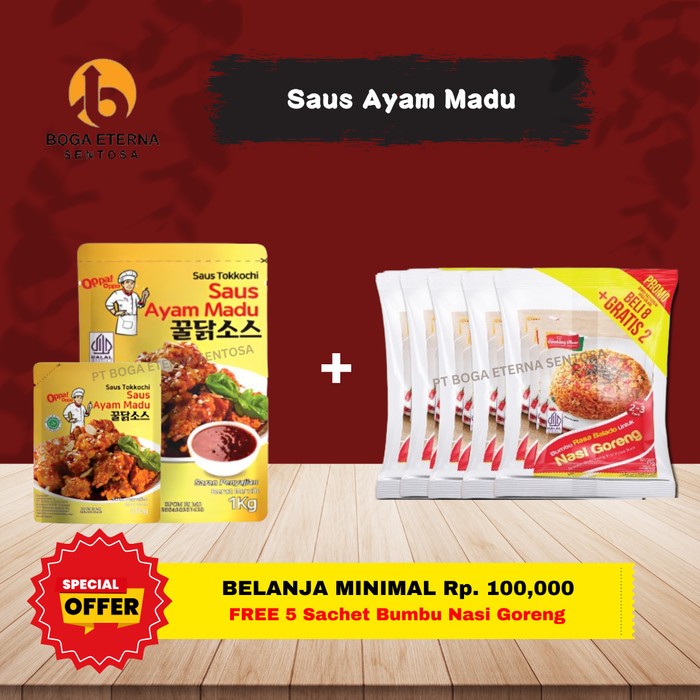 

OppaOppa Saus Ayam Madu (Untuk daging ayam dan gorengan) HALAL (PROMO!)
