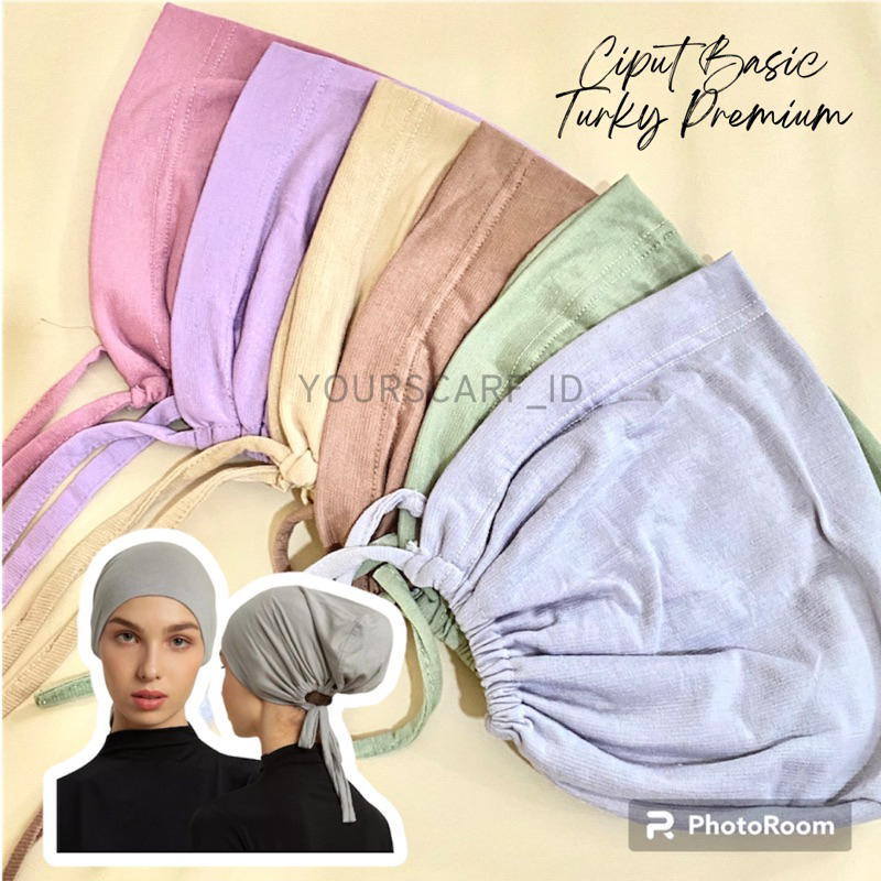 Inner Basic Turki / Ciput Kaos Rayon Premium