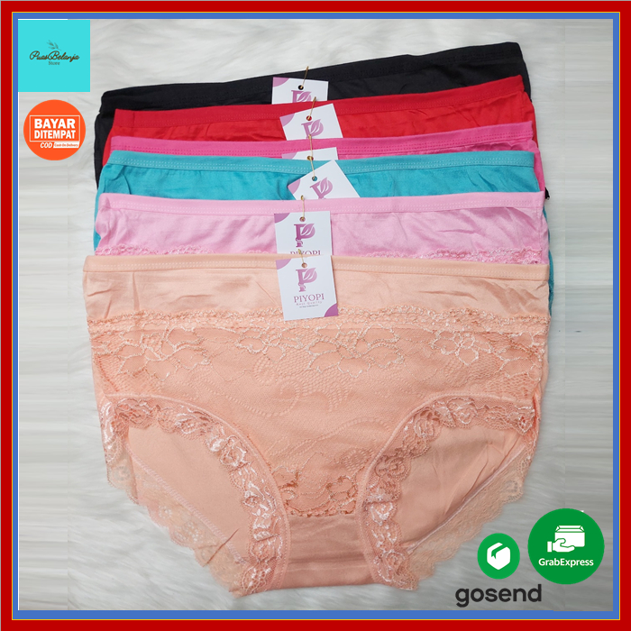 CD Wanita Sexy Transparan - Celana Dalam Wanita Semi Transparan Renda Brukat  all size to XL | CD Wa