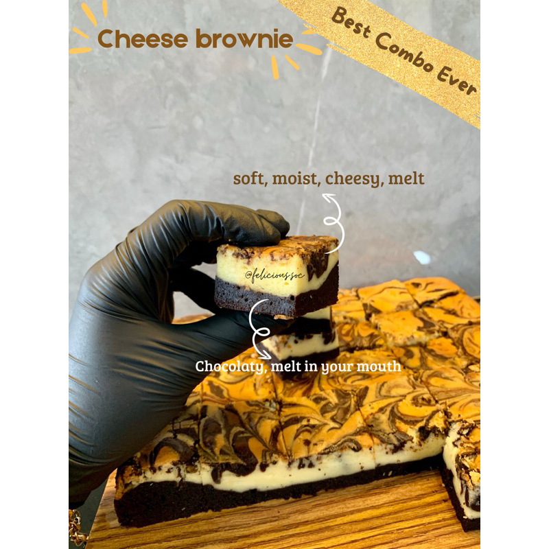 

Cheese brownies