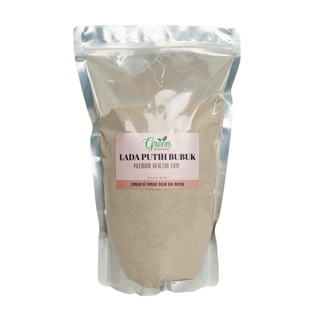 

[MURNI TANPA CAMPURAN] LADA PUTIH BUBUK/MERICA BUBUK ASLI 1000 GRAM