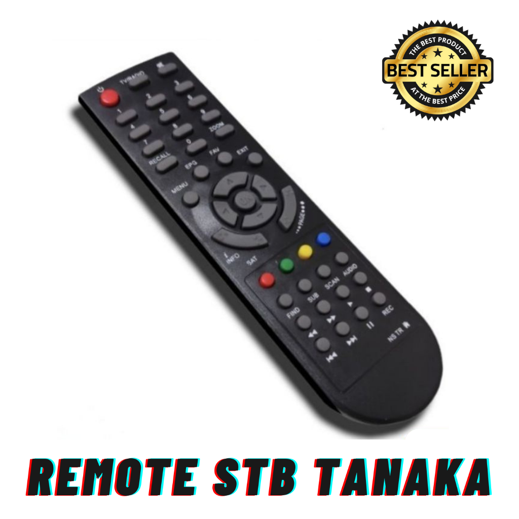 Remote STB Tanaka/Remot Set Top Box DVB-T2 Tanaka