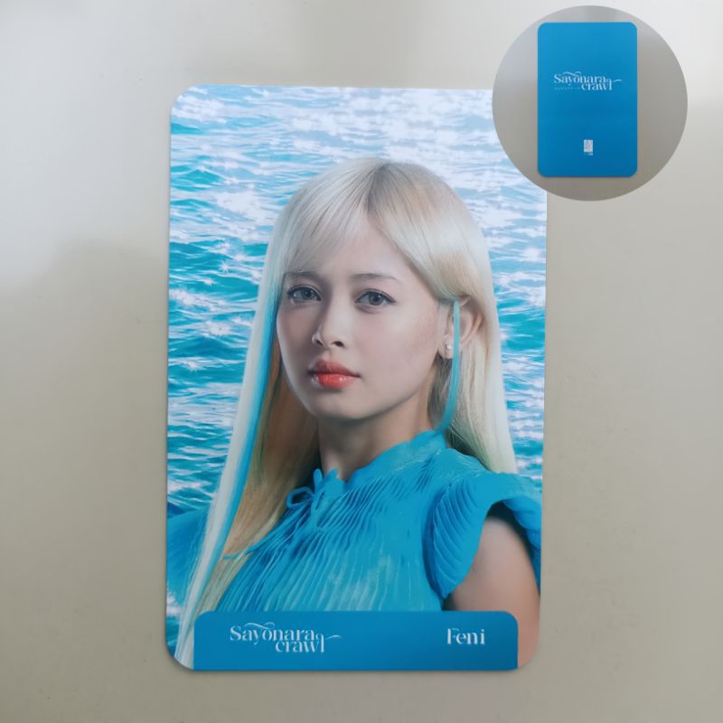 PHOTOCARD SAYONARA CRAWL JKT48 FENI || PHOTOCARD FENI JKT48 || PC FENI JKT48 || LANYARD JKT48 SUMMER
