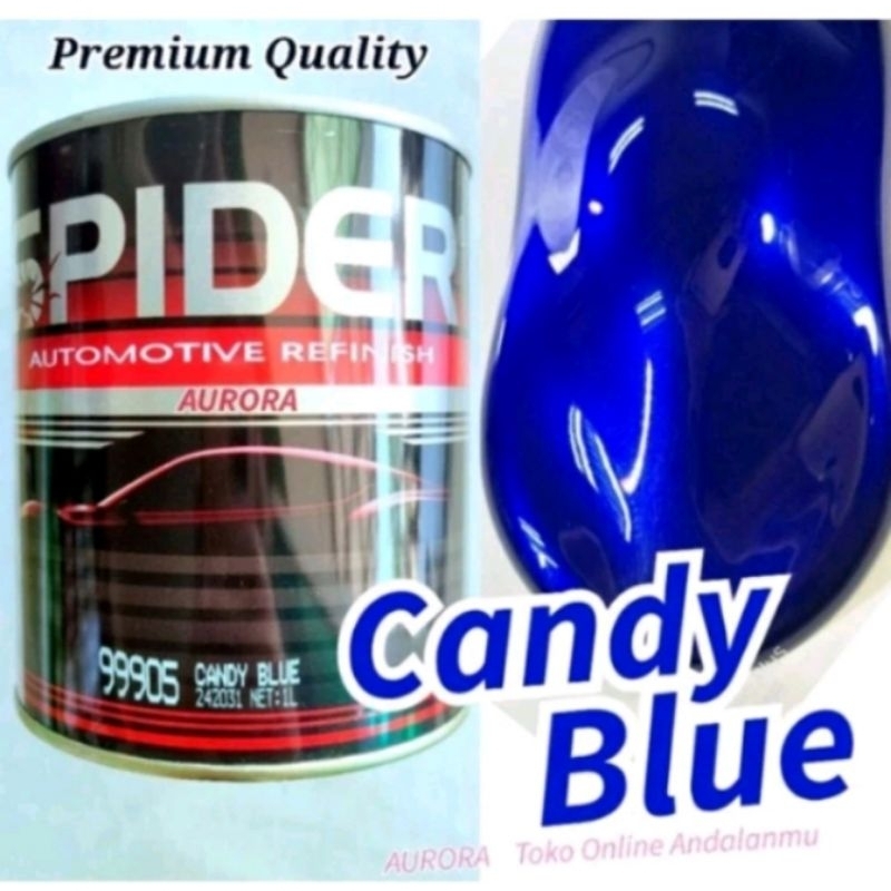 Cat Spider Candytone Blue 99905 Candy Biru