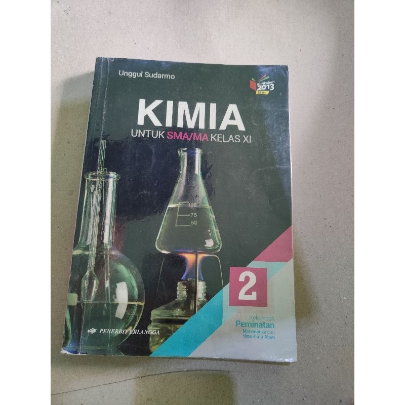 buku bekas ORI/ buku bekas kelas 11 / buku kimia kelas 11/ buku bekas kelas 11