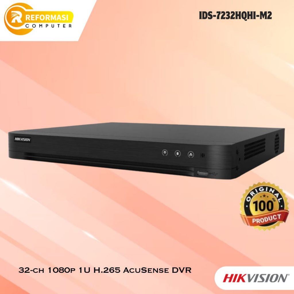 Hikvision iDS-7232HQHI-M2/S DVR NVR Kamera CCTV 5MP 32CH+8CH IP Camera