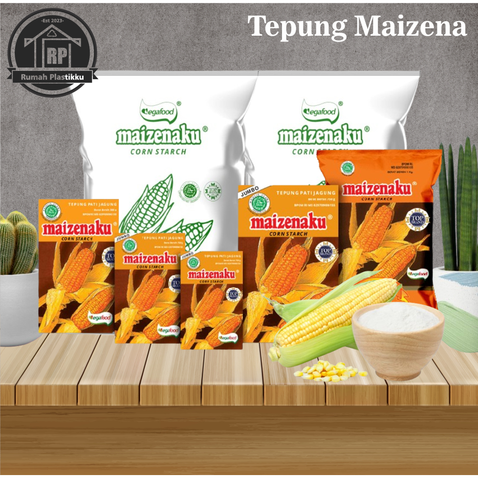 

Tepung jagung maizena maizenaku / Kemasan 100gr, 150gr, 300gr, 1kg