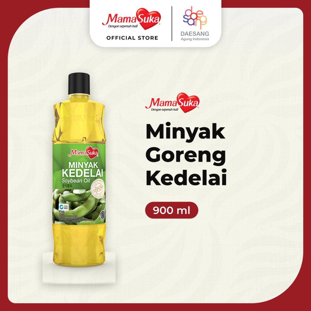 

MamaSuka - Minyak Goreng Kedelai 900 ml