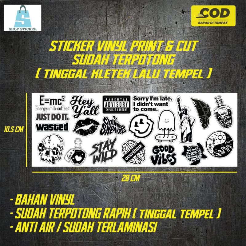 

STIKER SET PACK STICKER VIRAL KEREN STIKER PRINT