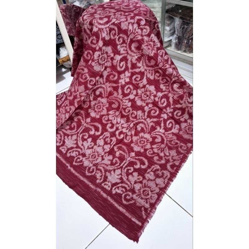 KAIN TENUN ENDEK DOBLE IKAT PREMIUM/KAIN/KEMBEN/BAHAN KAIN/ASLI TENUN/KAIN TROSO/SEMI MASTULI/ENDEK 