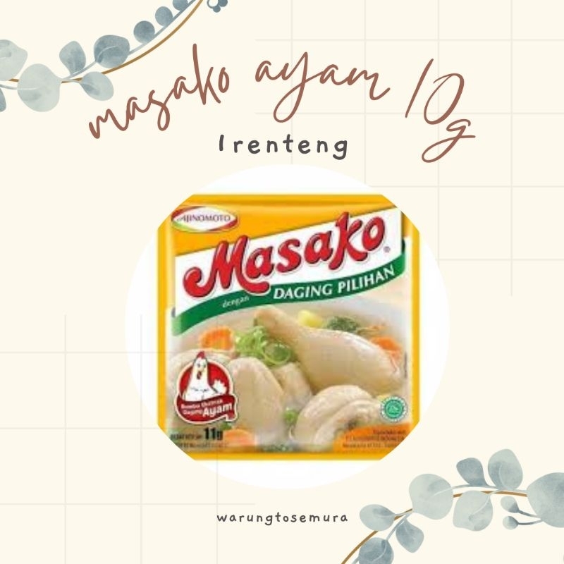 

masako ayam 10gr