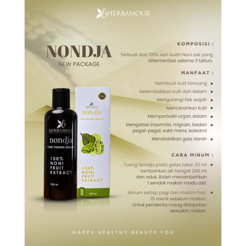 

NONDJA HERBALOV 250ml