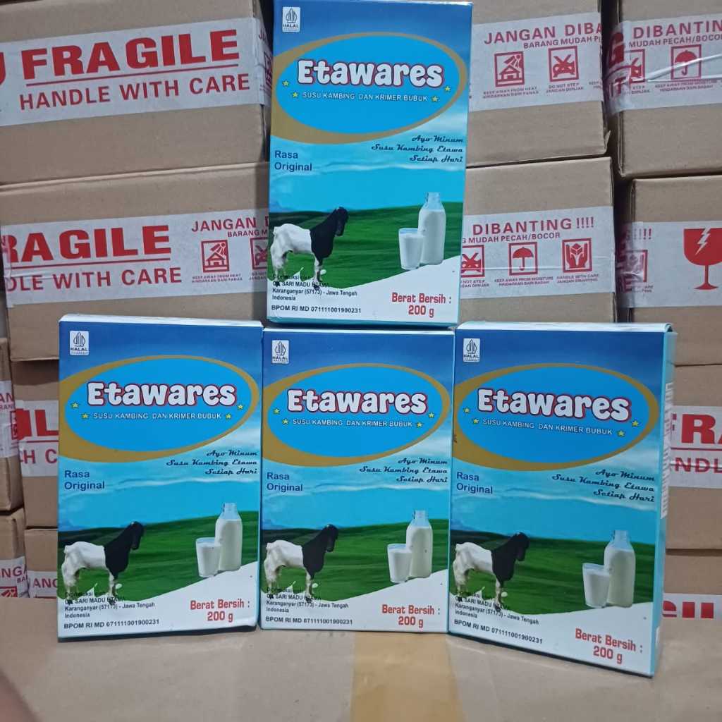 

Etawares - Susu Kambing Etawa Murni & Krimer Bubuk