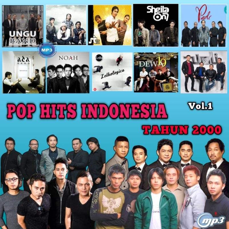 KASET MP3 LAGU POP HITS TAHUN 2000 AN - KASET MP3 LAGU GADO GADO INDONESIA - KASET MP3 LAGU POP SEPA