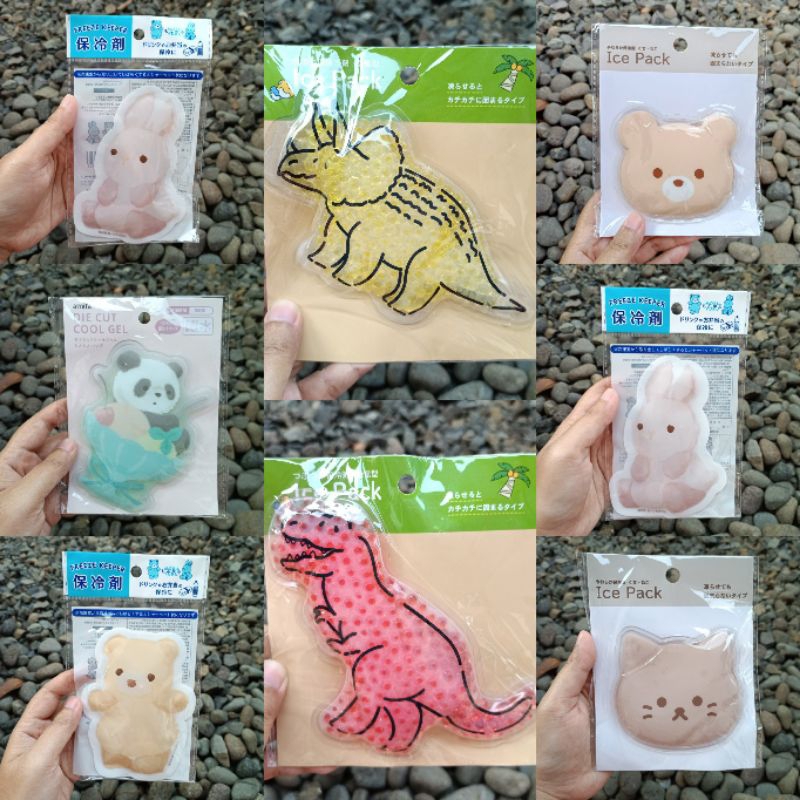 Seria Daiso Watts Japan - Ice Cool Gel Pack Lucu