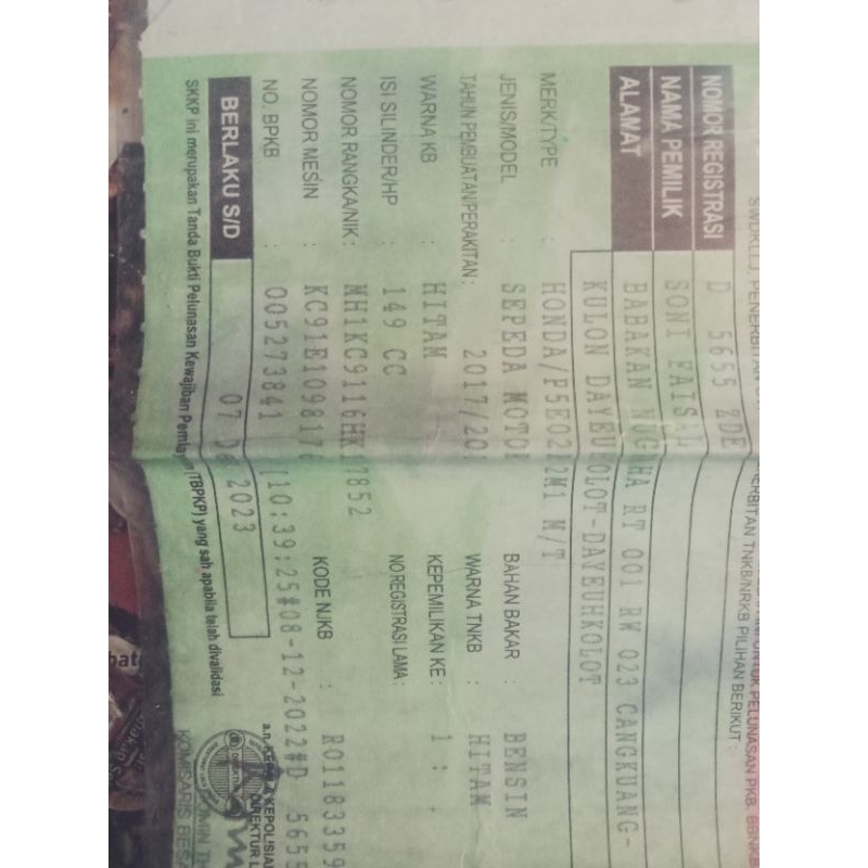 StnkCBR150,Tahun2017