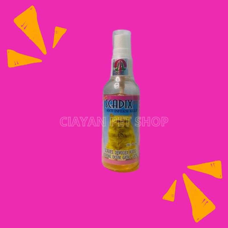 Scadix obat spray jamur kucing