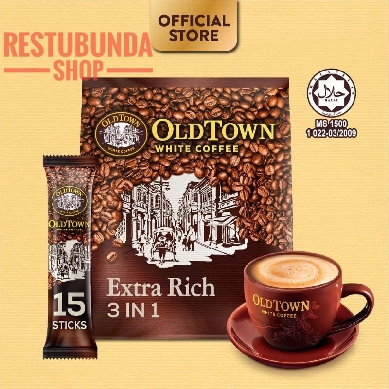 

Old Town White Coffee Extra Rich/Kaw