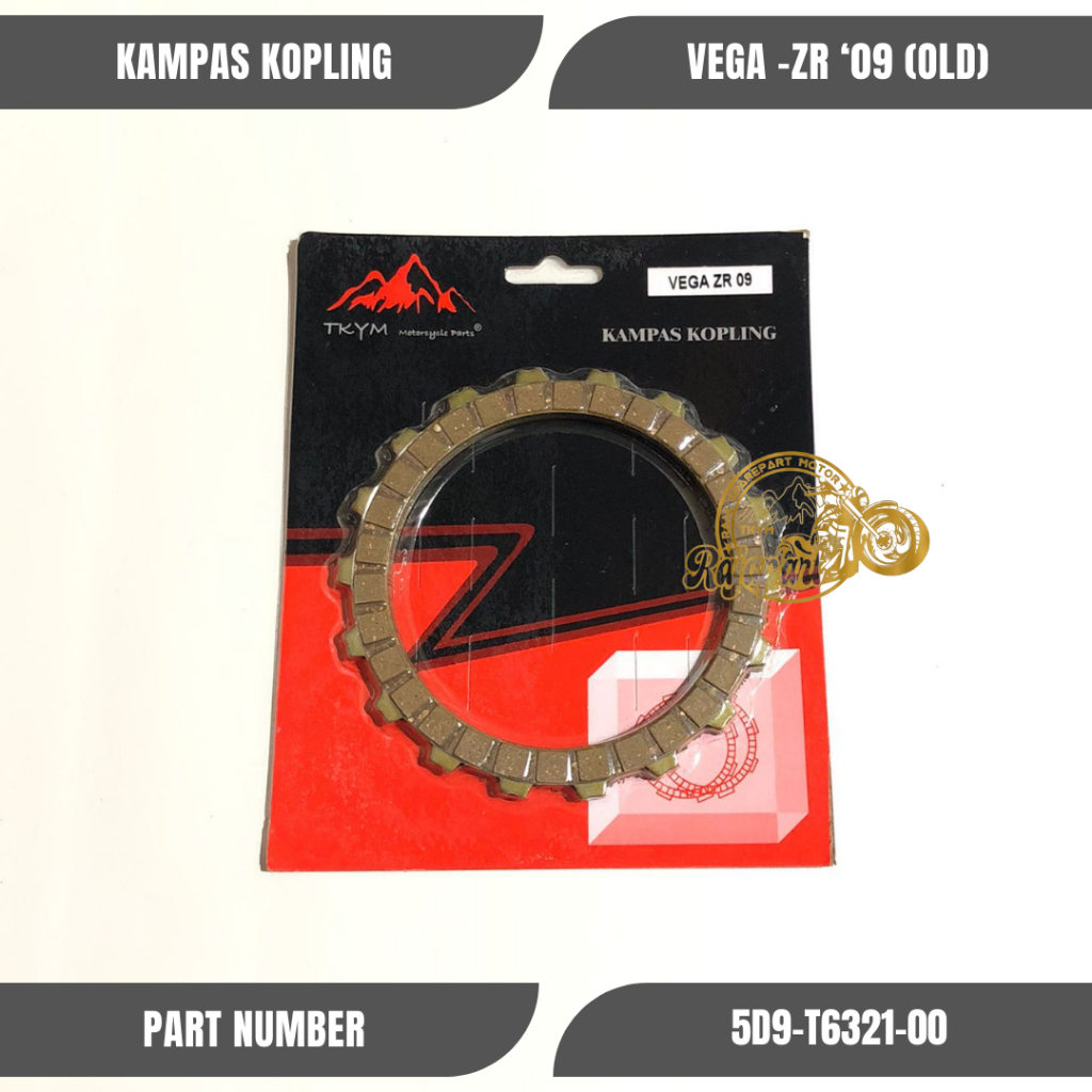 Plat Kopling Kampas Kopling Kopling Vega ZR 2009 Yamaha Original Takayama