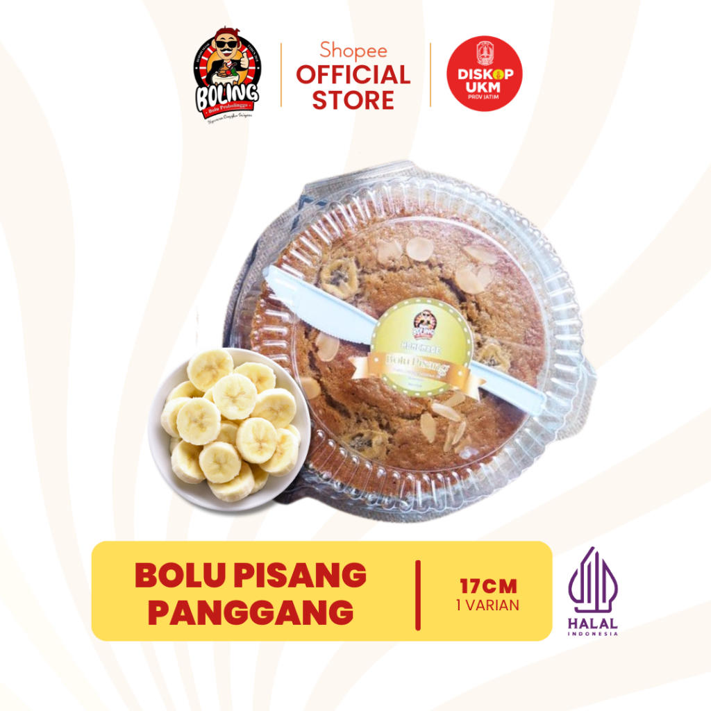 

Bolu Pisang Panggang Legit | Homemade Oleh-Oleh Premium Khas Probolinggo