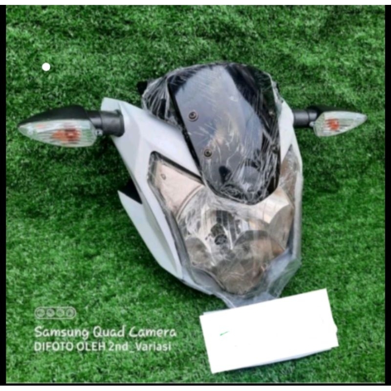Paket Kedok Reflektor Lampu Depan Vixion New Advance 2016 2017 Plus Sen Reteng Depan Vixion New